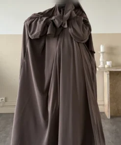 Abaya Yaqout Soie de Médine