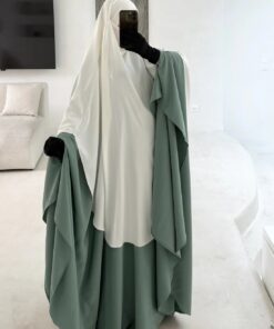 Khimar Maleeka T2 (150cm) Soie de médine