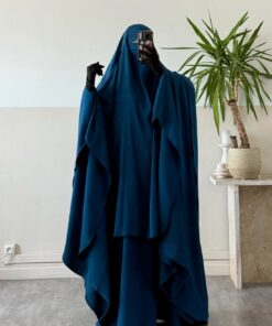 Khimar Maleeka T2 (150cm) Soie de médine – Image 22