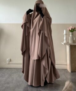Abaya Maleeka Soie de médine Déstockage