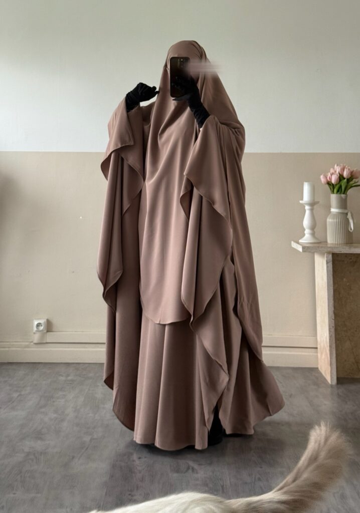 Abaya Maleeka Soie de médine Déstockage
