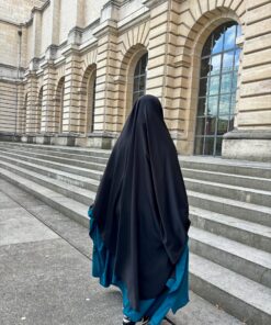Khimar Maleeka T2 Soie de médine (150cm) Déstockage